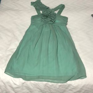 Sea foam Green Dress